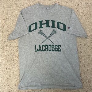 Champion Gray Ohio Lacrosse Tee